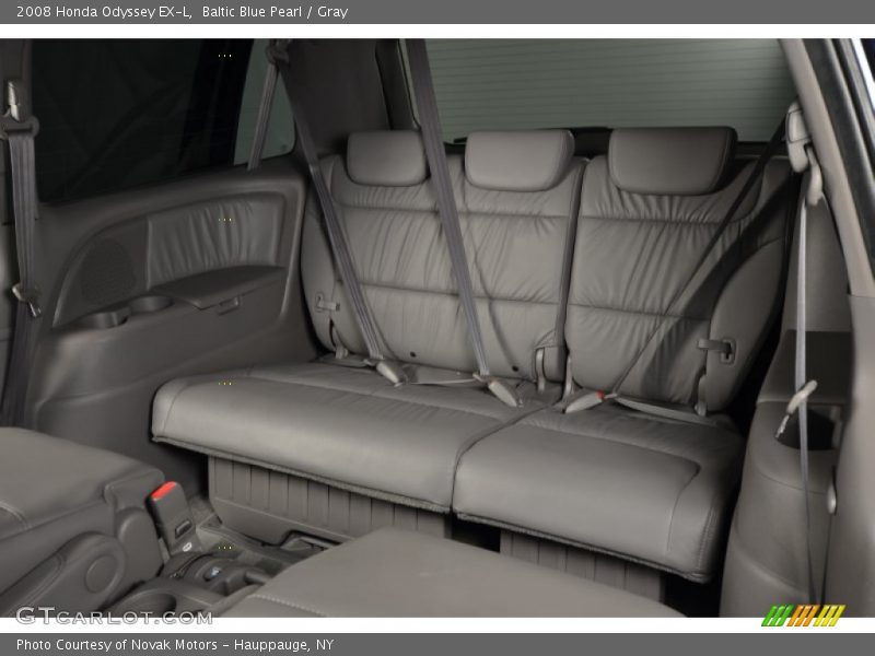 Baltic Blue Pearl / Gray 2008 Honda Odyssey EX-L