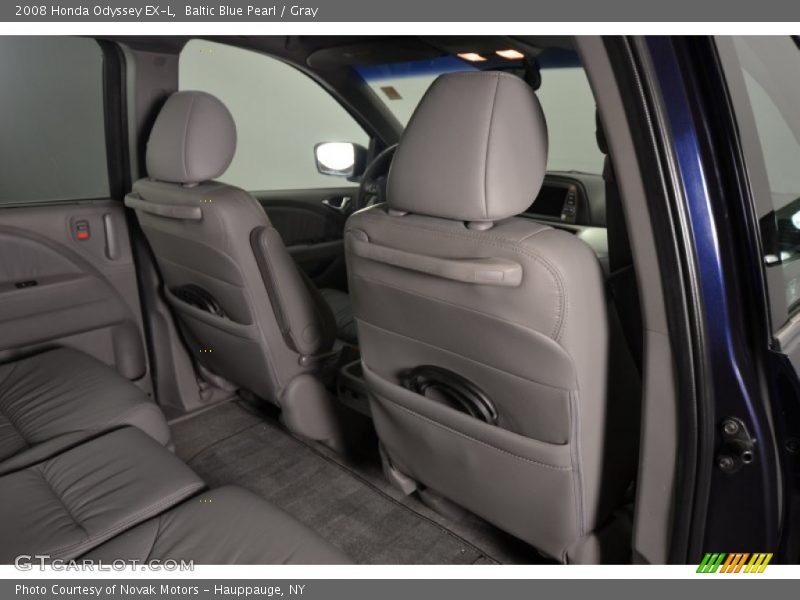 Baltic Blue Pearl / Gray 2008 Honda Odyssey EX-L