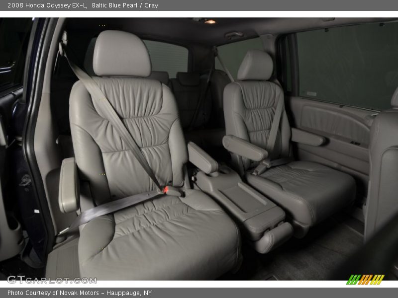 Baltic Blue Pearl / Gray 2008 Honda Odyssey EX-L