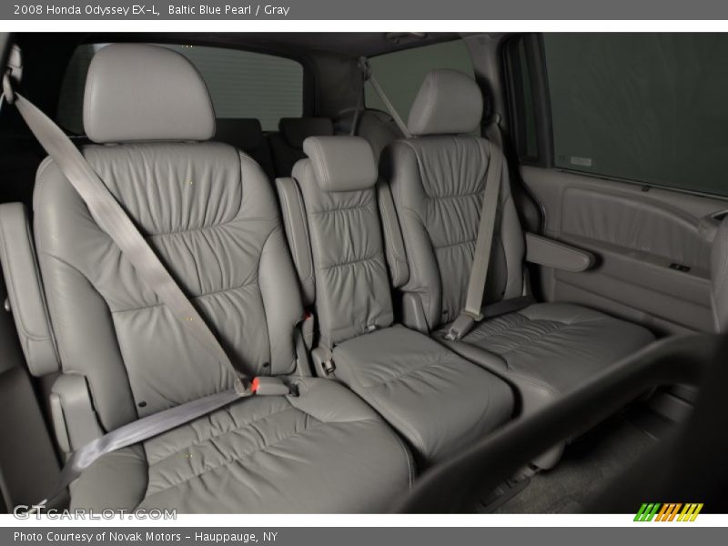 Baltic Blue Pearl / Gray 2008 Honda Odyssey EX-L