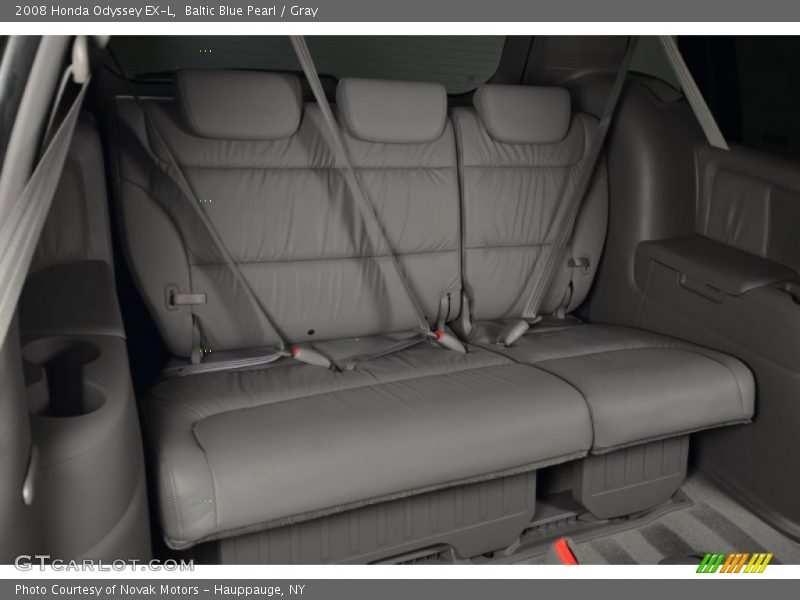 Baltic Blue Pearl / Gray 2008 Honda Odyssey EX-L