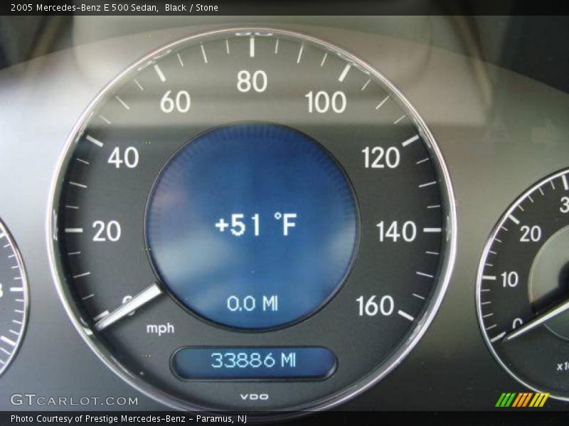Black / Stone 2005 Mercedes-Benz E 500 Sedan