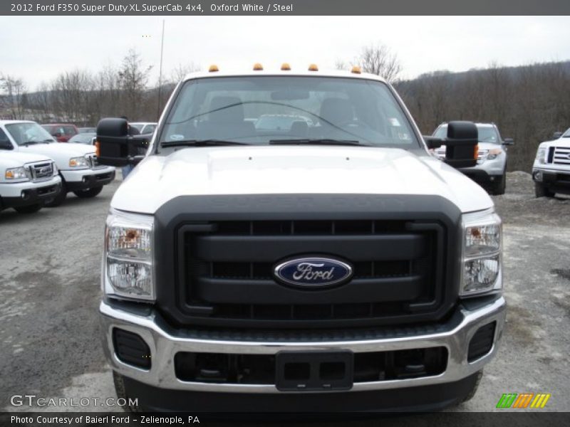 Oxford White / Steel 2012 Ford F350 Super Duty XL SuperCab 4x4