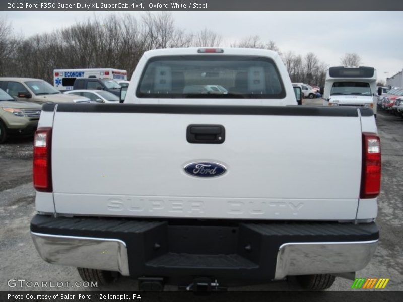 Oxford White / Steel 2012 Ford F350 Super Duty XL SuperCab 4x4