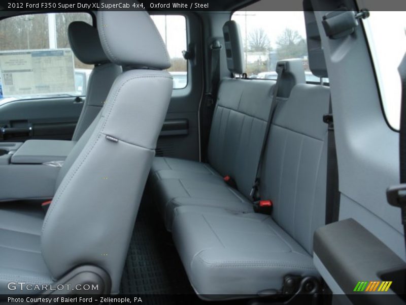 Oxford White / Steel 2012 Ford F350 Super Duty XL SuperCab 4x4