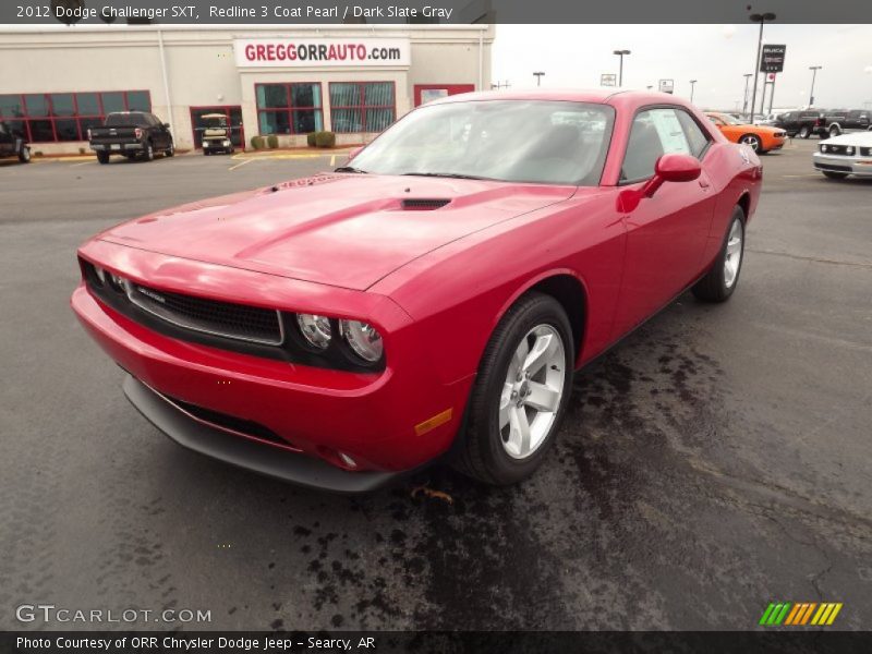 Redline 3 Coat Pearl / Dark Slate Gray 2012 Dodge Challenger SXT