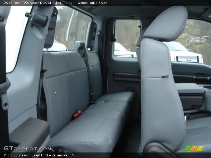 Oxford White / Steel 2012 Ford F350 Super Duty XL SuperCab 4x4
