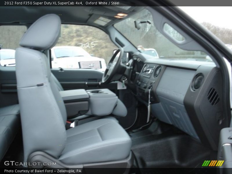 Oxford White / Steel 2012 Ford F350 Super Duty XL SuperCab 4x4