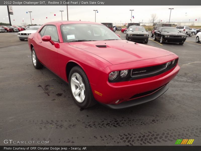 Redline 3 Coat Pearl / Dark Slate Gray 2012 Dodge Challenger SXT