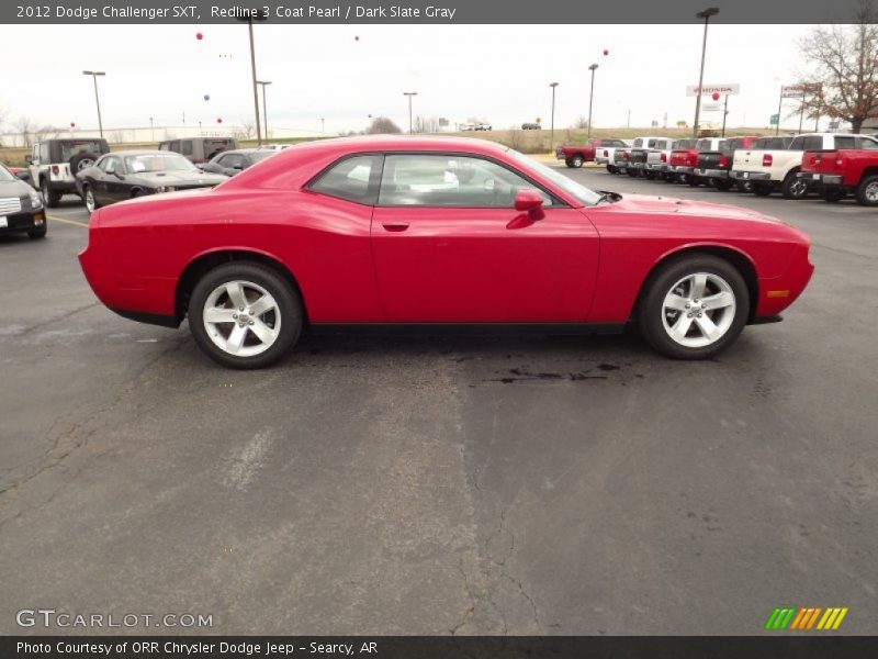 Redline 3 Coat Pearl / Dark Slate Gray 2012 Dodge Challenger SXT