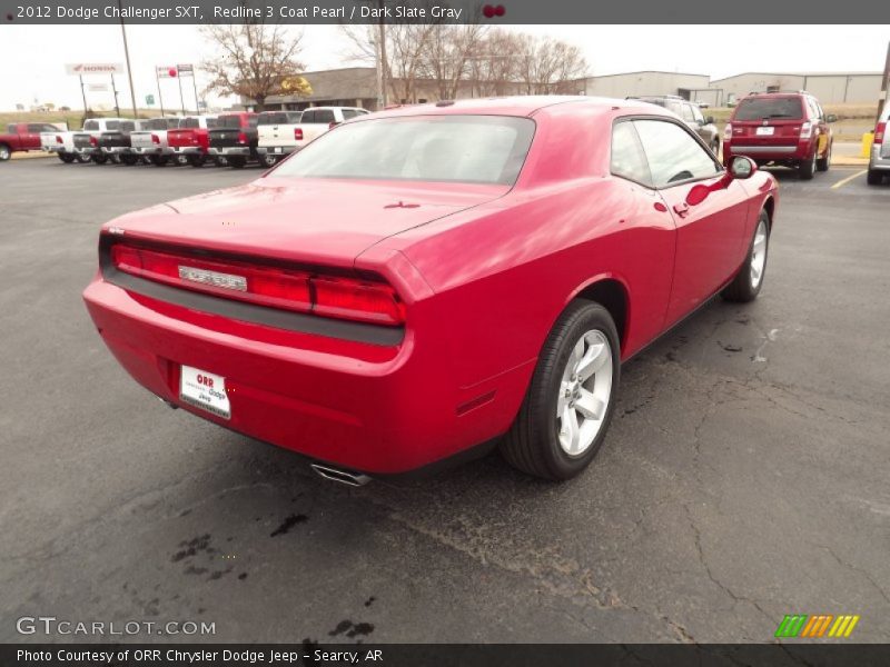 Redline 3 Coat Pearl / Dark Slate Gray 2012 Dodge Challenger SXT