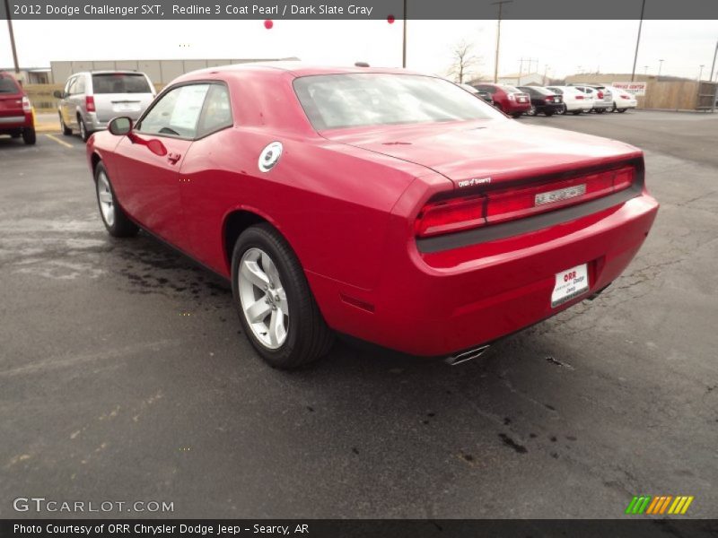 Redline 3 Coat Pearl / Dark Slate Gray 2012 Dodge Challenger SXT