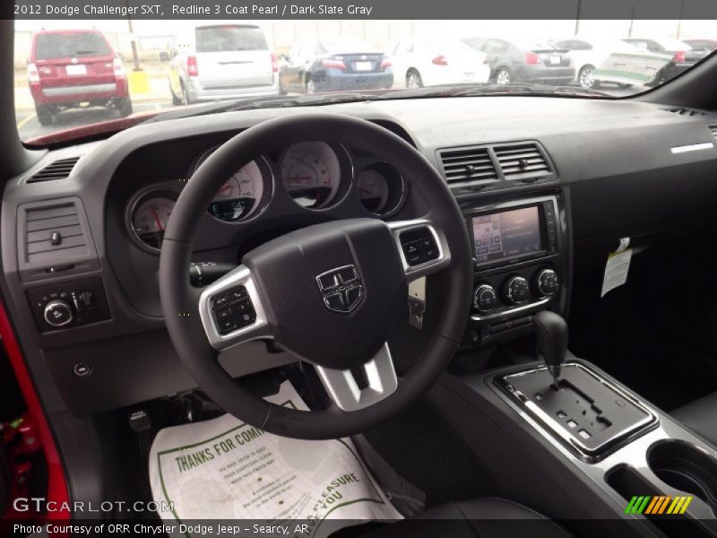 Redline 3 Coat Pearl / Dark Slate Gray 2012 Dodge Challenger SXT