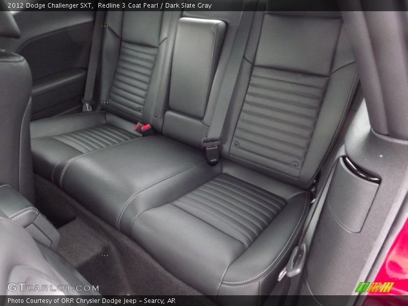 Rear Seat of 2012 Challenger SXT