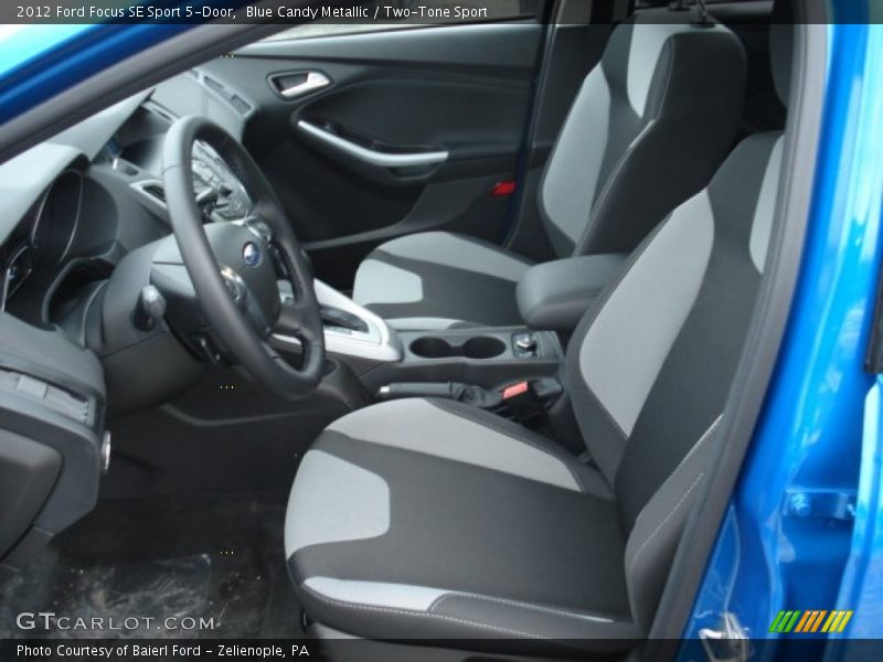 Front Seat of 2012 Focus SE Sport 5-Door