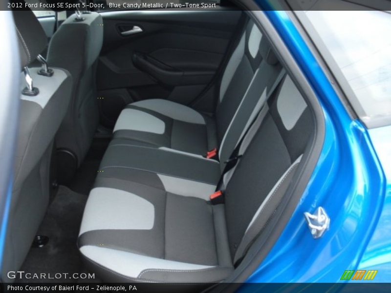 Rear Seat of 2012 Focus SE Sport 5-Door