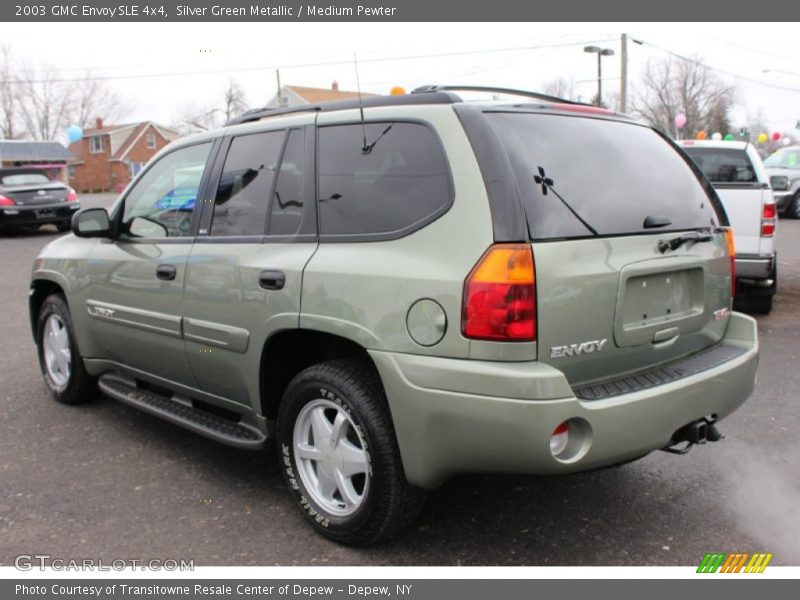 2003 Envoy SLE 4x4 Silver Green Metallic