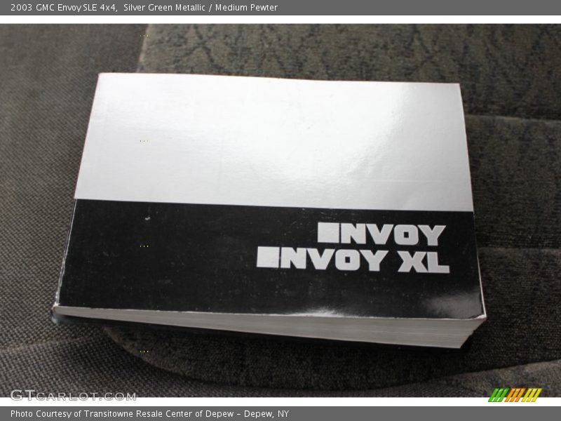 Silver Green Metallic / Medium Pewter 2003 GMC Envoy SLE 4x4