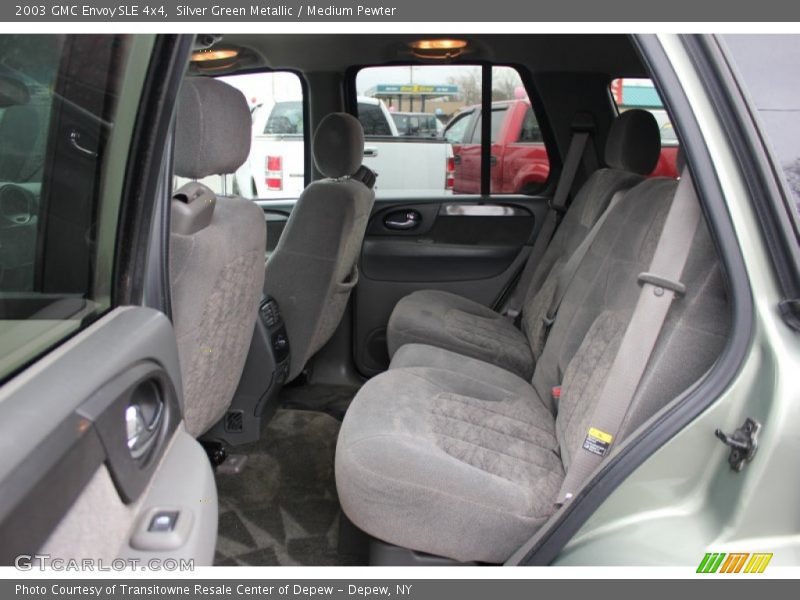 Silver Green Metallic / Medium Pewter 2003 GMC Envoy SLE 4x4