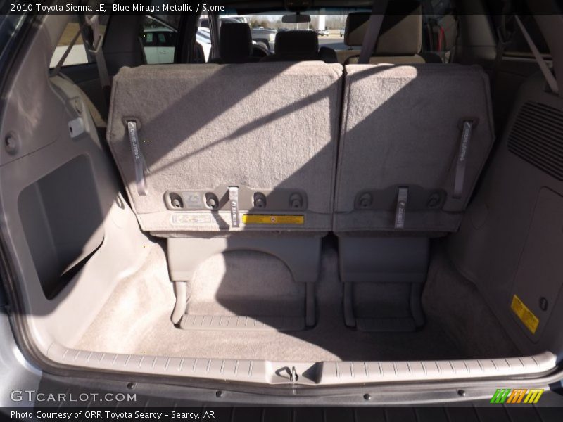 Blue Mirage Metallic / Stone 2010 Toyota Sienna LE
