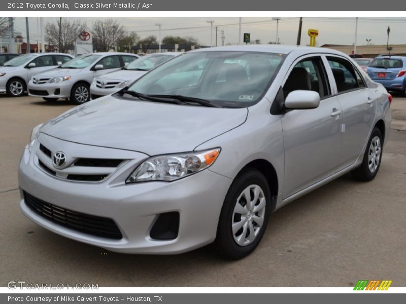 Front 3/4 View of 2012 Corolla 