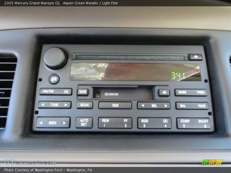 Aspen Green Metallic / Light Flint 2003 Mercury Grand Marquis GS
