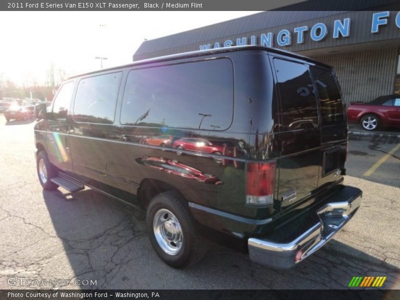 Black / Medium Flint 2011 Ford E Series Van E150 XLT Passenger