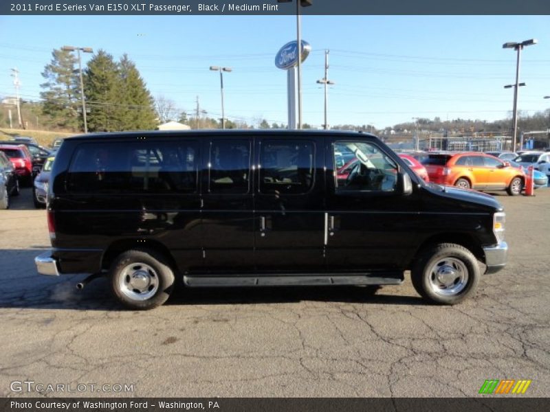 Black / Medium Flint 2011 Ford E Series Van E150 XLT Passenger