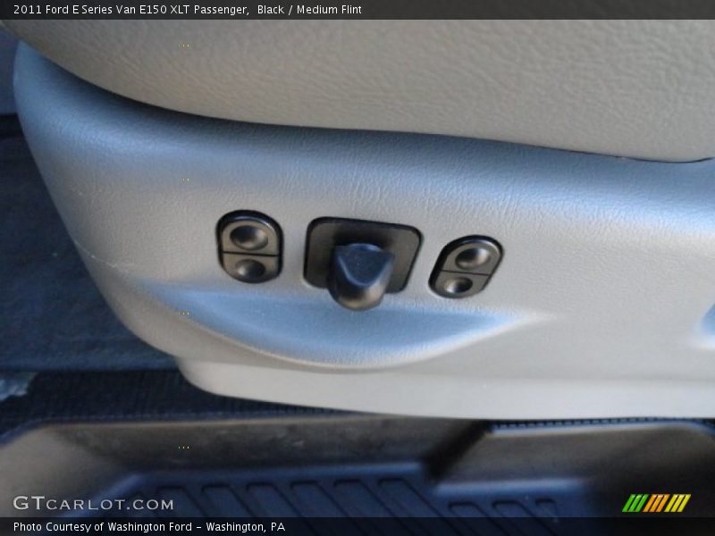 Black / Medium Flint 2011 Ford E Series Van E150 XLT Passenger