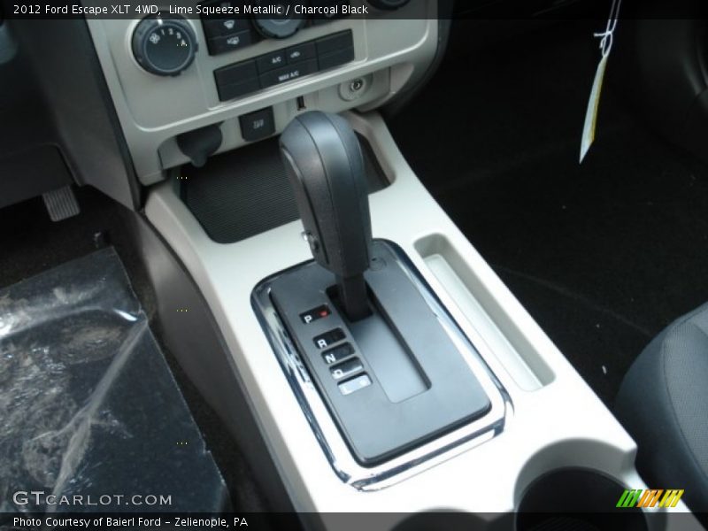  2012 Escape XLT 4WD 6 Speed Automatic Shifter