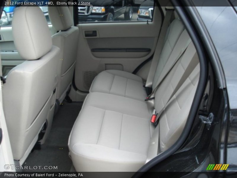 Ebony Black / Stone 2012 Ford Escape XLT 4WD