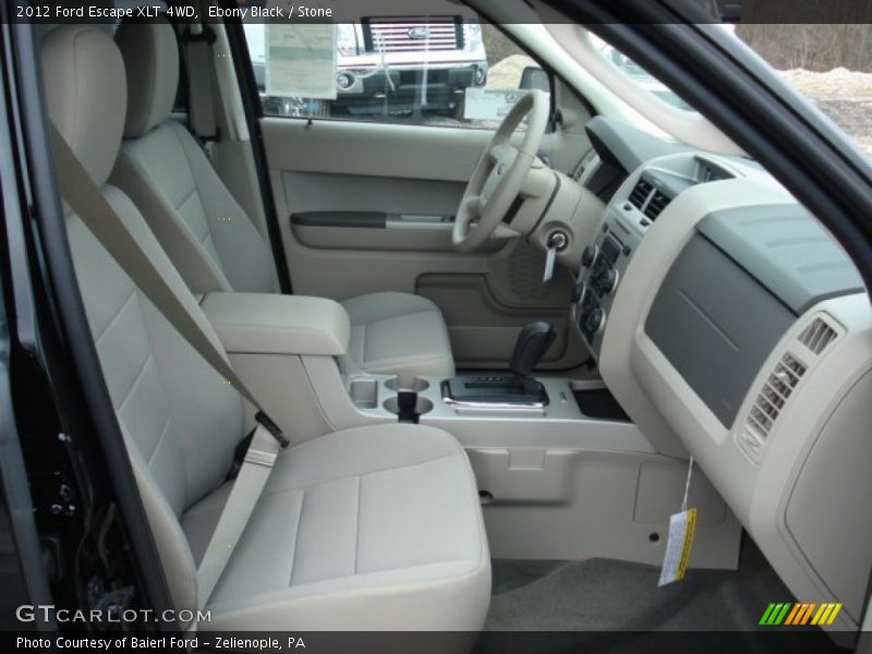 Ebony Black / Stone 2012 Ford Escape XLT 4WD