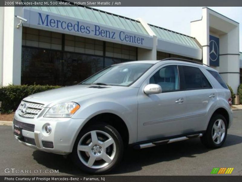 Iridium Silver Metallic / Ash 2006 Mercedes-Benz ML 500 4Matic