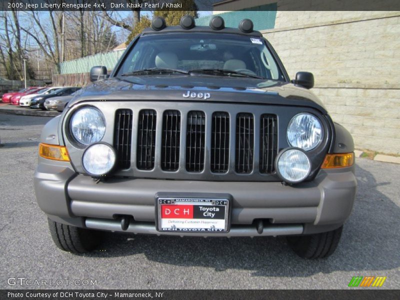 Dark Khaki Pearl / Khaki 2005 Jeep Liberty Renegade 4x4
