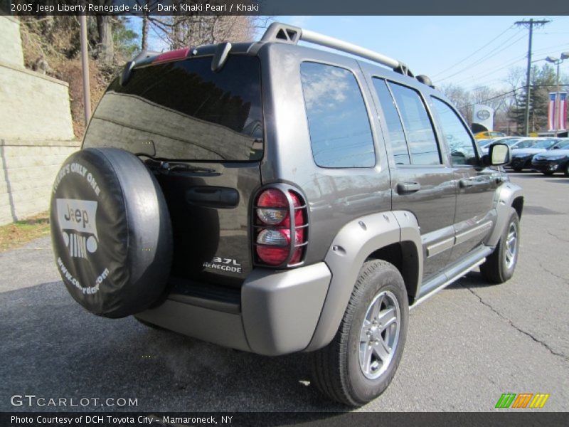 Dark Khaki Pearl / Khaki 2005 Jeep Liberty Renegade 4x4
