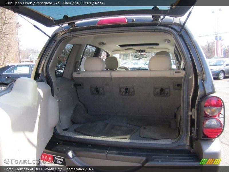 Dark Khaki Pearl / Khaki 2005 Jeep Liberty Renegade 4x4