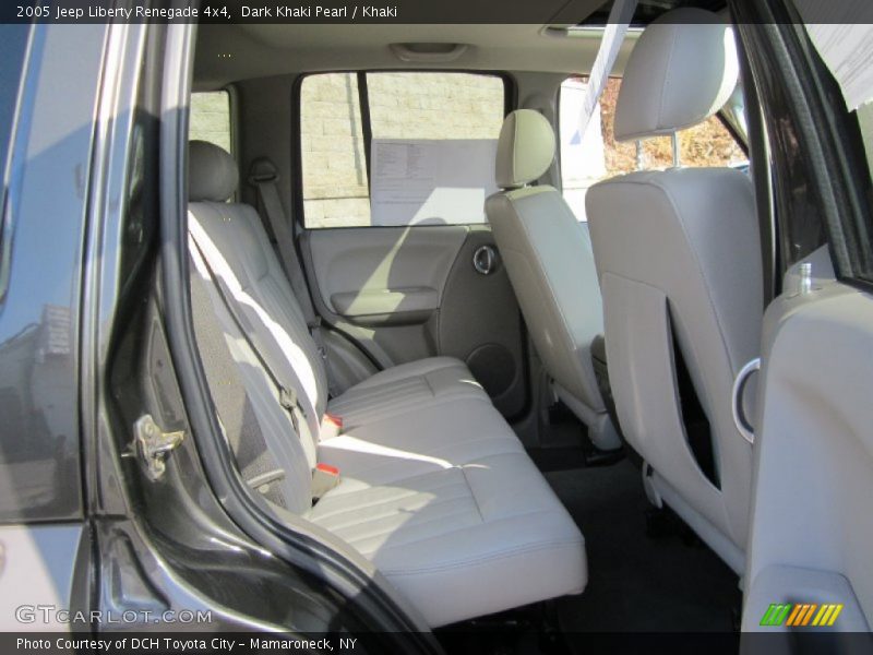 Dark Khaki Pearl / Khaki 2005 Jeep Liberty Renegade 4x4