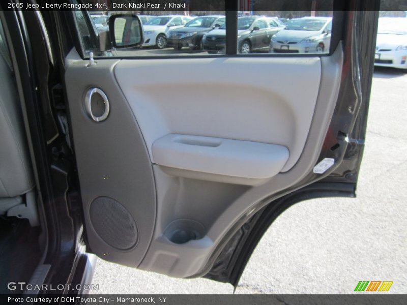 Dark Khaki Pearl / Khaki 2005 Jeep Liberty Renegade 4x4