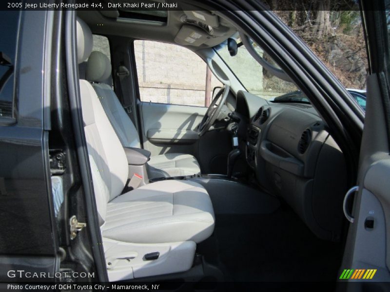 Dark Khaki Pearl / Khaki 2005 Jeep Liberty Renegade 4x4