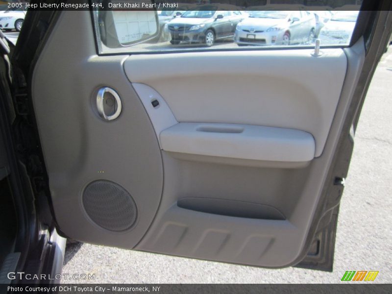 Dark Khaki Pearl / Khaki 2005 Jeep Liberty Renegade 4x4