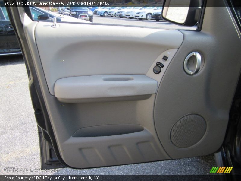 Dark Khaki Pearl / Khaki 2005 Jeep Liberty Renegade 4x4