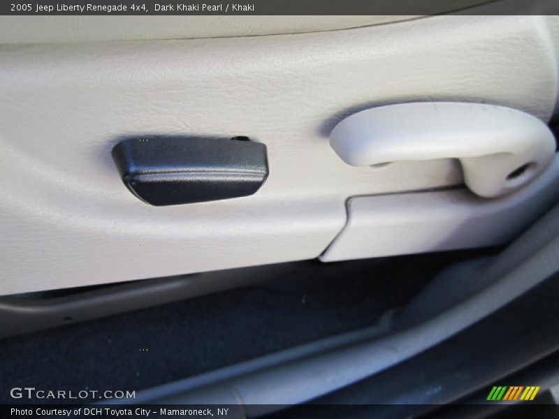 Dark Khaki Pearl / Khaki 2005 Jeep Liberty Renegade 4x4