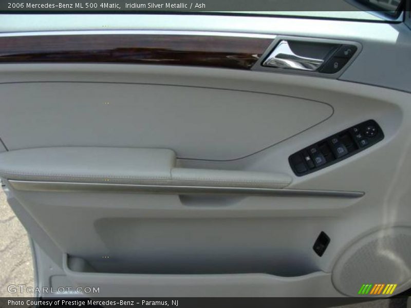 Iridium Silver Metallic / Ash 2006 Mercedes-Benz ML 500 4Matic
