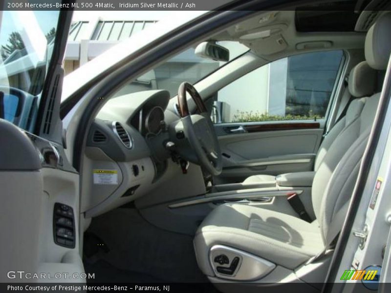 Iridium Silver Metallic / Ash 2006 Mercedes-Benz ML 500 4Matic