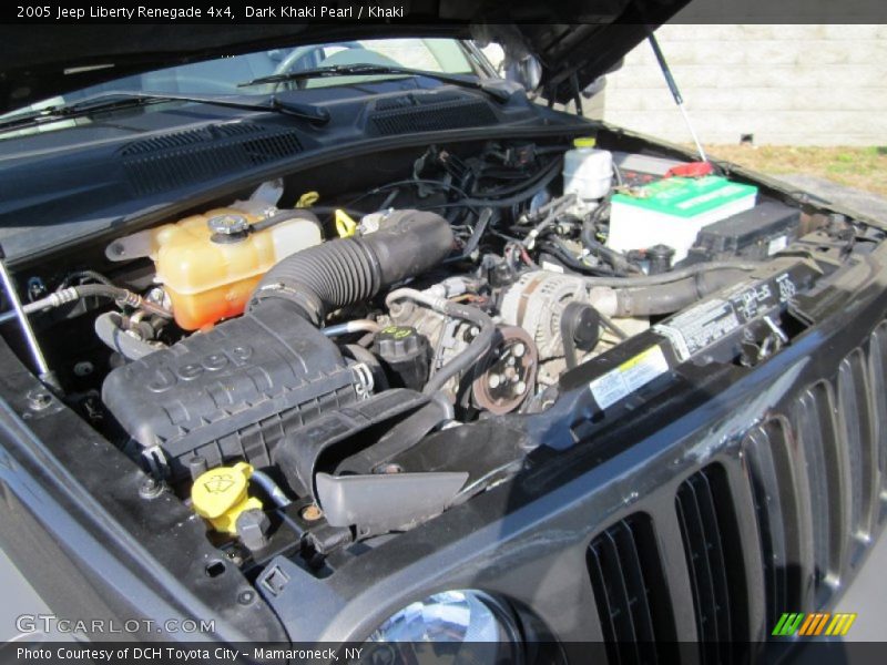Dark Khaki Pearl / Khaki 2005 Jeep Liberty Renegade 4x4
