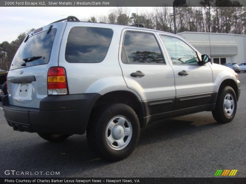 Silver Metallic / Medium/Dark Flint 2006 Ford Escape XLS
