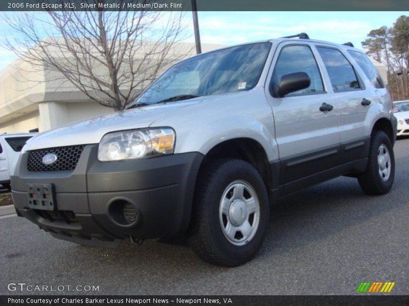 Silver Metallic / Medium/Dark Flint 2006 Ford Escape XLS