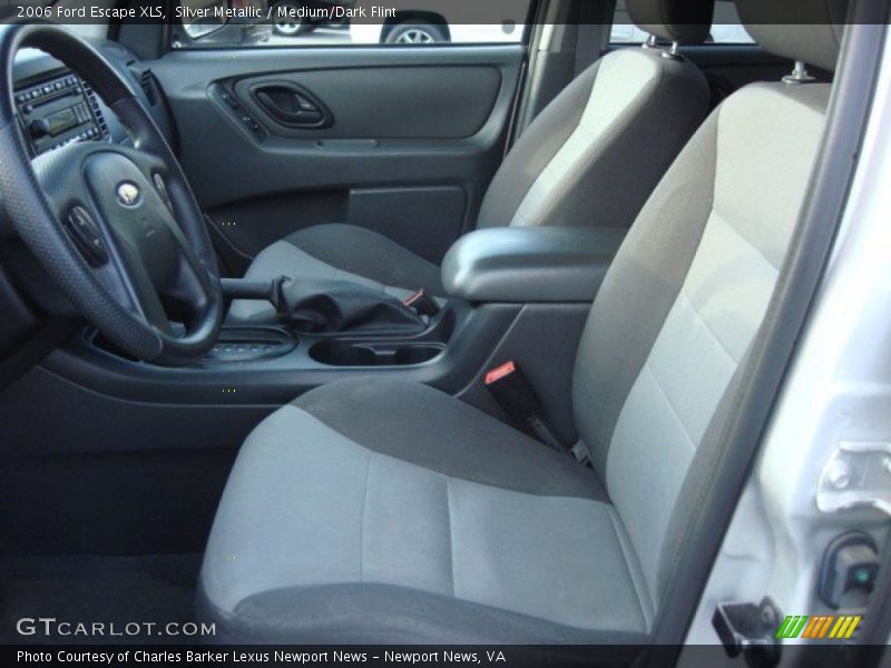 Silver Metallic / Medium/Dark Flint 2006 Ford Escape XLS