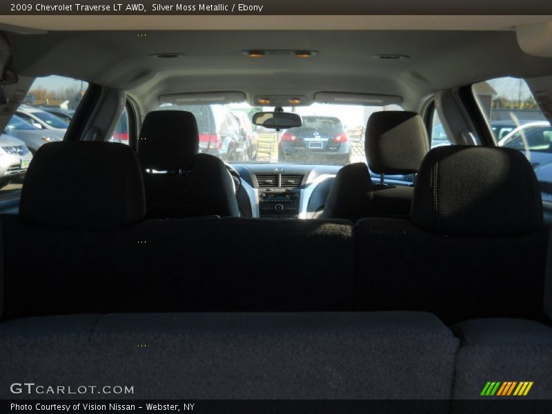 Silver Moss Metallic / Ebony 2009 Chevrolet Traverse LT AWD