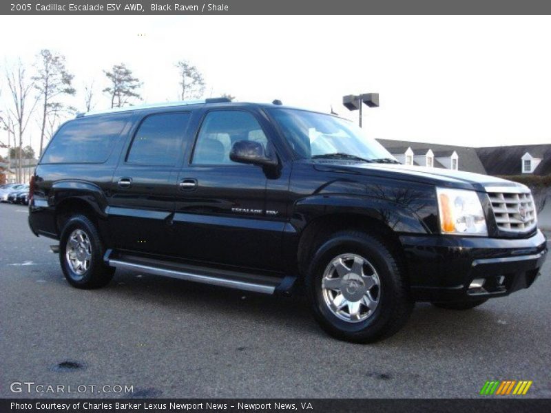 Black Raven / Shale 2005 Cadillac Escalade ESV AWD